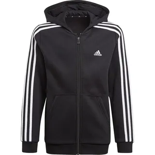 Adidas Essentials 3 Stripes Trainingsjacke - Black / White - 3-4 Jahre