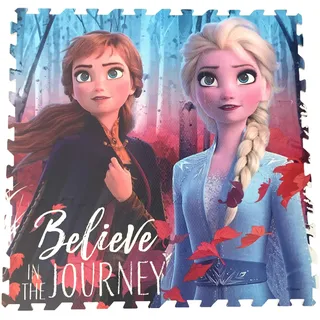 Disney Frozen Puzzle Eva 2 Kinderteppich 0 x 0 cm Mehrfarbig