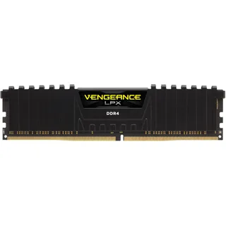 Vengeance LPX schwarz DIMM 16GB, DDR4-3200, CL16-20-20-38 (CMK16GX4M1E3200C16)