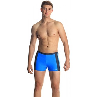 Aqua-Speed Herren Jason Mens Aquashorts Badeshorts, Grey/Black/Red, XXXL