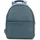 MELLOW LEATHER BACKPACK Blau