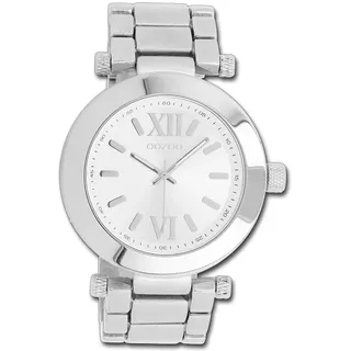 Oozoo Herren Armbanduhr Vintage Series Analog Metall silber UOC5750A