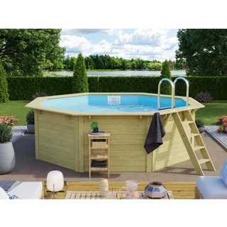 Karibu Pool Modell 1 Set inkl. Filteranlage Skimmer