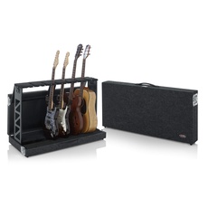 Gator Cases Rack Style Gitarrenständer; für bis zu sechs Akustik-, Elektro- oder Bassgitarren (GTRSTD6)