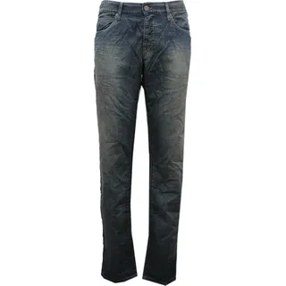 8865AG jeans uomo EMPORIO ARMANI blue denim Baumwolle delavé pant man