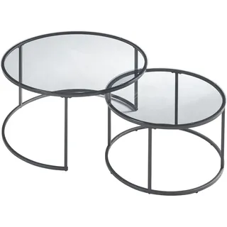 [en.casa] COUCHTISCH-SET 2 TLG. Kokkola