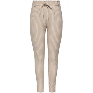 Only ONLPOPTRASH Easy Rush Stripe Jogger Pants Weiß 36 30