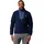 Herren GroveTM Half Zip Fleece-Überzug Collegiate Navy Dark Mountain XL EU
