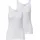 Tanktop S OLIVER Damen Gr 40 2x weiß Jersey Obermaterial 95 Baumwolle 5 Elasthan unifarben hüftbedeckend Rundhals Tops Tanktop 2-er Pack Sommertop mit Stretch