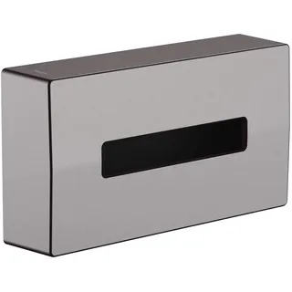 Hansgrohe Kosmetiktuchbox Tücherbox Brushed Black Chrome
