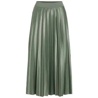 VILA Plisseerock Damen Laurel Wreath S