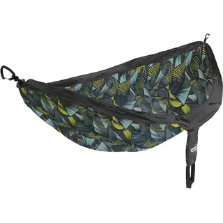 ENO - ENO-DP283 - Hängematte - ENO DoubleNest Print - Tribal / Charcoal - Grün