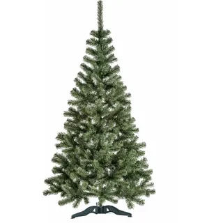 Aga Weihnachtsbaum Tanne Tannenbaum Christbaum 220 cm, Künstlicher Weihnachtsbaum, Tannenbaum mit ständer, Christbaum, Kunstbaum Weihnachten - Grün