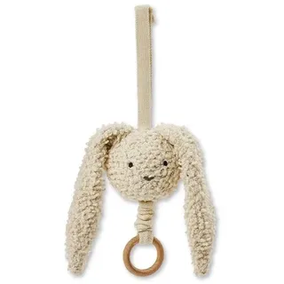 Smallstuff - Music Mobile Rabbit Off. White bouclé