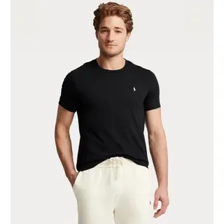 Ralph Lauren Polo Ralph Lauren Herren. 714844756001 Crew Sleep T-shirt schwarz (XXL), Lässig, Baumwolle, Kurzarm