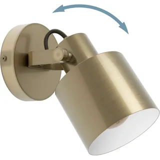 EGLO Deckenspot »SOUTHERY« E27 1 Stk. Deckenspot in gold und weiß aus Stahl - exkl. E27 - 40W, goldfarben