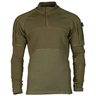 Mil-Tec Feldhemd Assault • Taktisches Langarmshirt Herren mit Oberarmtaschen, Stifthalter, Klettbündchen • Atmungsaktives Combat Shirt • Funktionsshirt in vers. Tarnfarben • Größen S–3XL