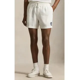 Polo Ralph Lauren für Herren. 710B16048002 Shorts Wimbledon 6 Zoll weiß (M), Lässig, Baumwolle