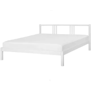 Beliani Vannes 180 x 200 cm Weiß