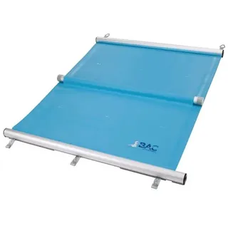 BAC Rollschutz Multiversal Schwimmbad Sicherheitsabdeckung per m2,Farbe: grün