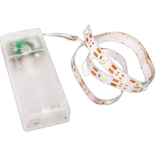 Rayher LED Lichterstreifen 55 cm warmes Lichtgelb