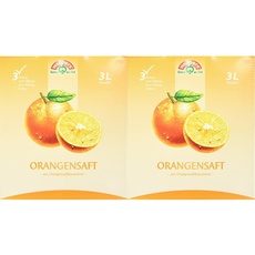 Walthers Orangensaft (1 x 3 l Saftbox) (Packung mit 2)