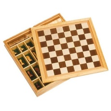 Bild von 56953 - Spiele-Set Schach, Dame und Mühle