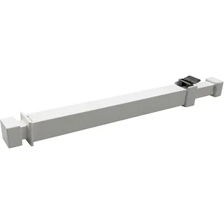 Ideal Security BK112W Fenstersicherungsstange mit Kindersicherung, verstellbar, weiß, S