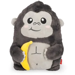 LEGAMI - Plüschkissen Super Soft! Pillow - Gorilla | Superweiches Kissen! Gorilla-Thema, weich und weich, Geschenkidee für Erwachsene und Kinder