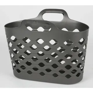 16x Flexible Korbtasche Tragetasche Tragekorb Haushaltskorb 48,5x31,5x37,5 cm