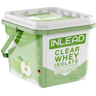 INLEAD Clear Whey Isolate 420 g Dose, Green Apple