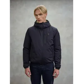 Blauer für Herren. 25WBLUC11083 Jacke mit schwarzem Eco-Lederfutter (S), Lässig, Polyester