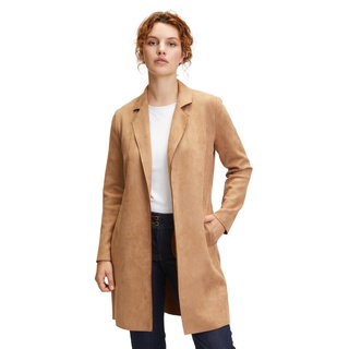 Betty Barclay Damen Longjacke ohne Verschluss Golden Camel,42