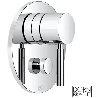 Dornbracht UP-Einhandbatterie mit Umstellung, Abdeckplatte 150mm, 36120660-00