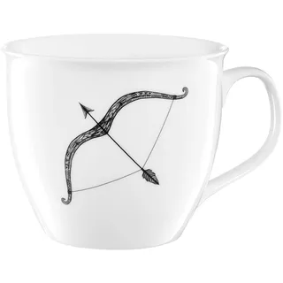 AMBITION Tasse mit Sternzeichen Schütze 550ml Zodiac Jumbotasse Porzellan Spülmaschine & Mikrowelle