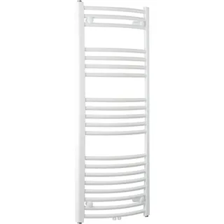 SANOTECHNIK Badheizkörper 1188 x 600 mm 496 W weiß Mittelventil
