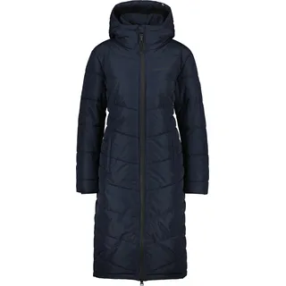 alife and kickin VedaAK A Parka Damen Winterjacke, gefütterte Jacke - Marine