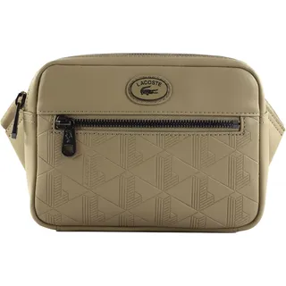LACOSTE Umhängetasche Nomogramme Reporter Bag Viennois hellbraun - Hellbraun