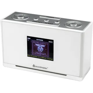 Soundmaster UR240WE Tischradio DAB+ weiß