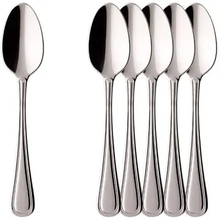 Villeroy & Boch Espressolöffel 6 St. Edelstahl 10,9 cm Silber