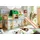 Spielbett Manuel 90 x 200 cm Kiefer massiv natur grün-beige