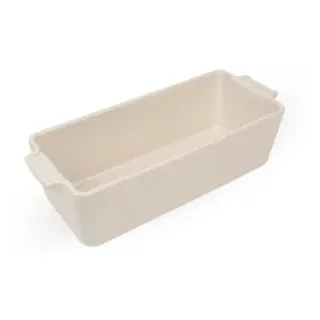 Peugeot Backform APPOLIA Keramik, 31 x 11 x 9 cm, Qualitativ hochwertige Kuchenform für optimale Backergebnisse, Farbe: ecru
