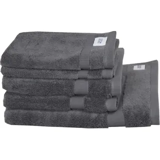 SCHÖNER WOHNEN-Kollektion Handtuch Set »Cuddly« schnell trocknende Airtouch-Qualität, grau
