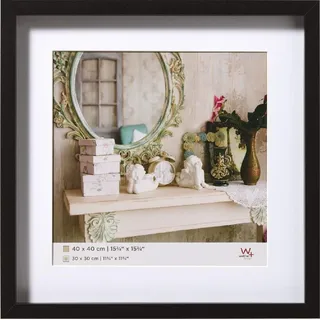 walther design Stockholm schwarz 40x40 cm 2er Set