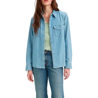 Levi's Bluse 'Iconic Western' - Blau - M