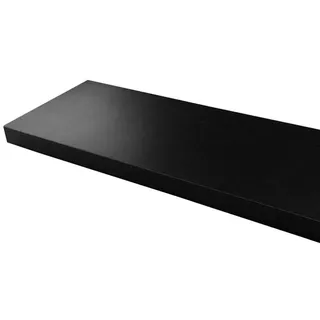 GICOS IMPORT EXPORT SRL DOU-789267 Wandregal aus MDF Holz Farbe Schwarz 80 x 25 x 4 cm