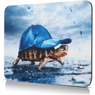 CHUQING Mauspad 240 x 200 mm Klein Mousepad Anti-Rutsch Mouse pad für PC,Laptop,Meeresschildkröte Design