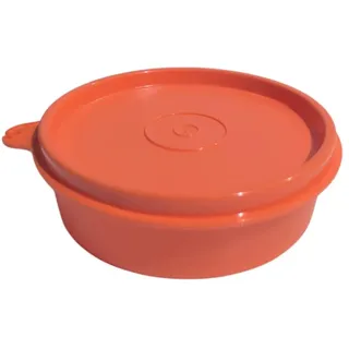 Tupperware Sommer Drops Schüssel mit Deckel auslaufsicher Hitparade Frischedrops Hängedeckel 150 ml Frischhaltedose orange 150ml