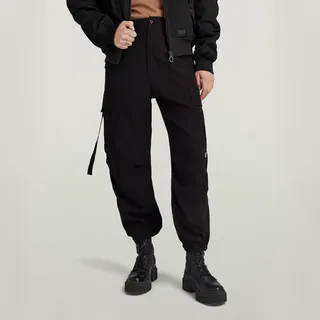 G-Star Cargo Cropped Hose Schwarz 24