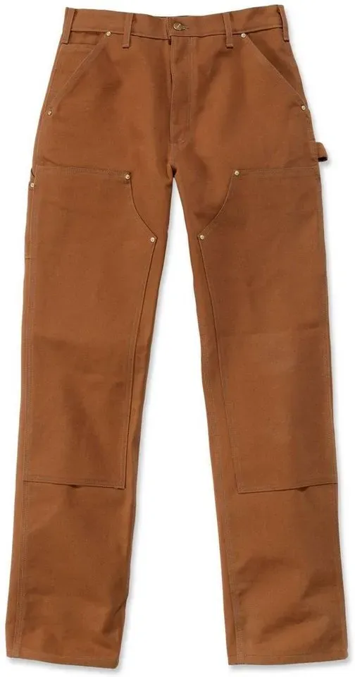 Bild von Arbeitshose Duck Double Front Logger Pant carhartt® brown Gr.W34/L32 W34/L32